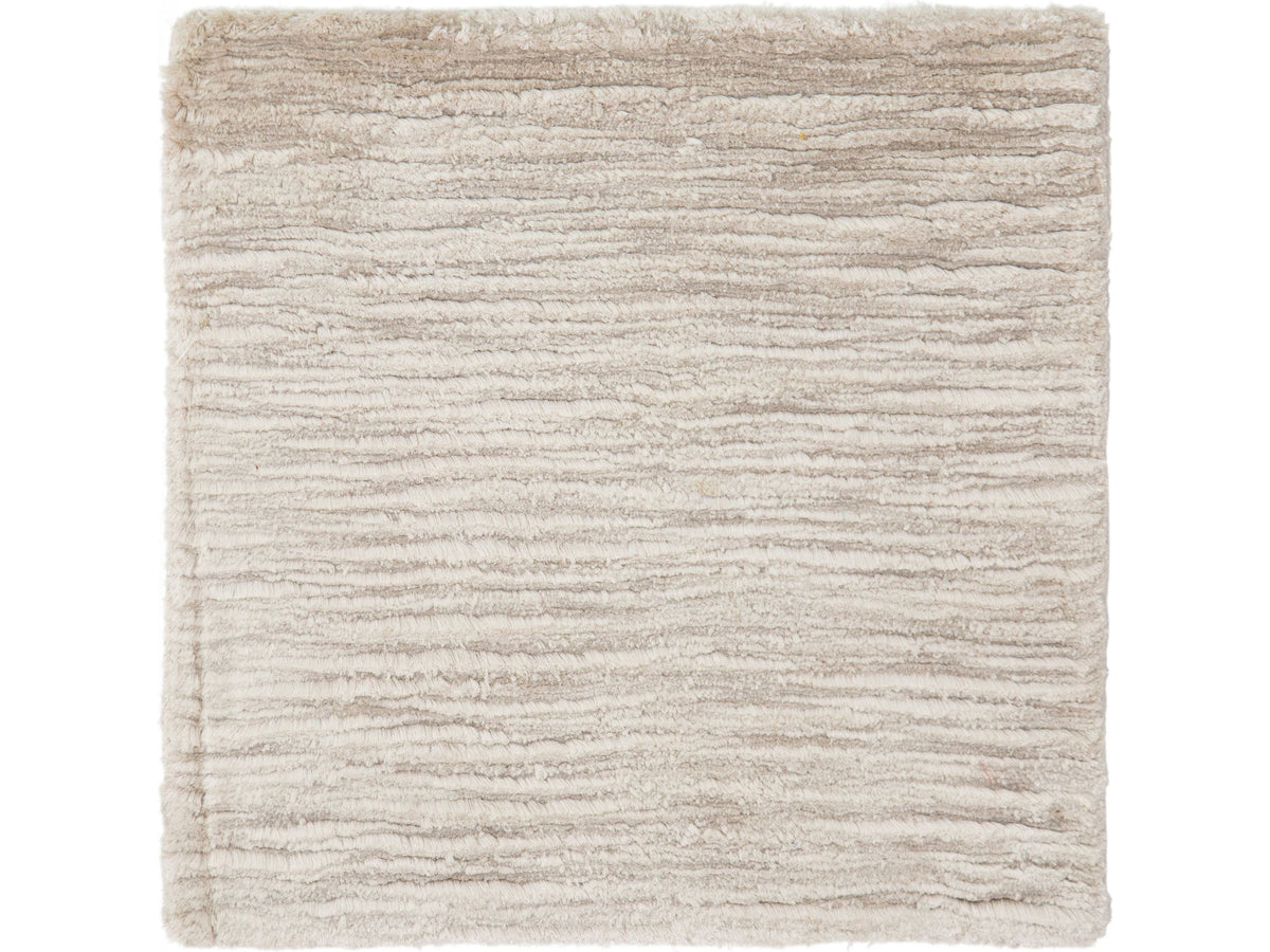 Modern Textured Silk Custom Rug