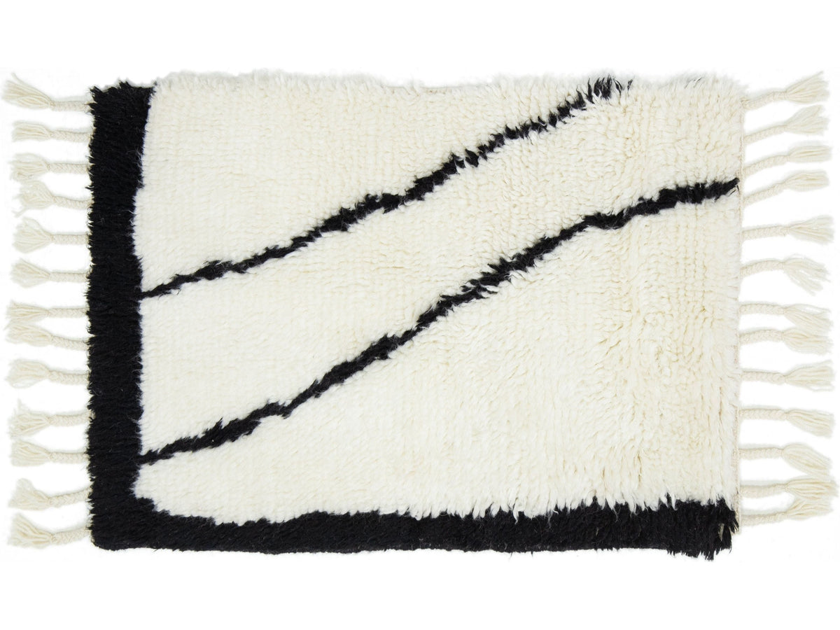 Modern Moroccan Wool Custom Rug
