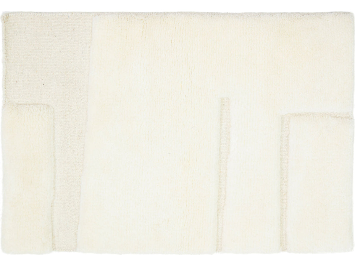 Modern Moroccan Wool Custom Rug