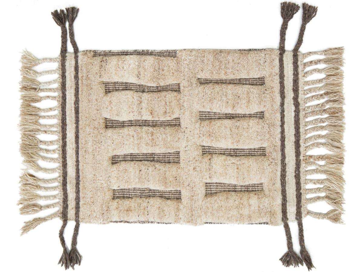 Modern Moroccan Wool Custom Rug