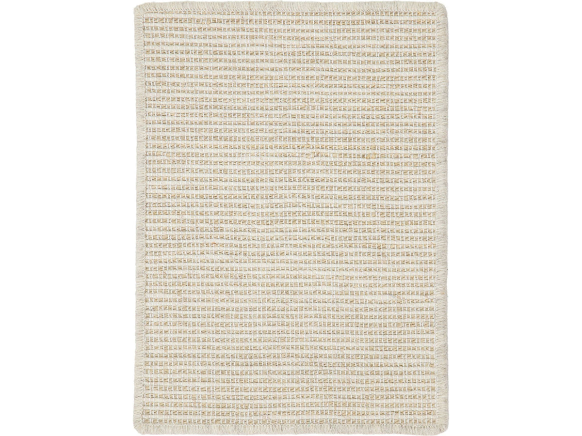 Modern Daria Broadloom Wool and Sisal Custom Rug