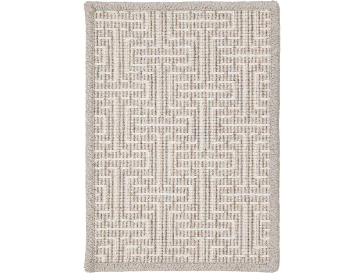 Modern Scholar Path Broadloom Wool and Nylon Custom Rug