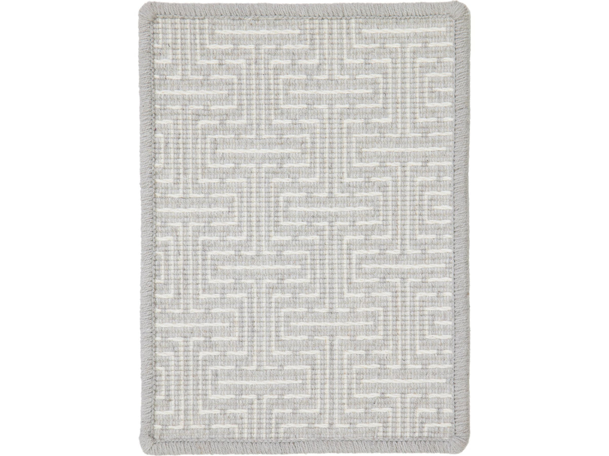 Modern Scholar Path Broadloom Wool and Nylon Custom Rug