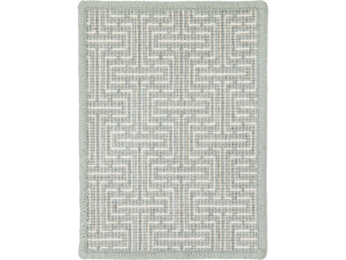 Modern Scholar Path Broadloom Wool and Nylon Custom Rug