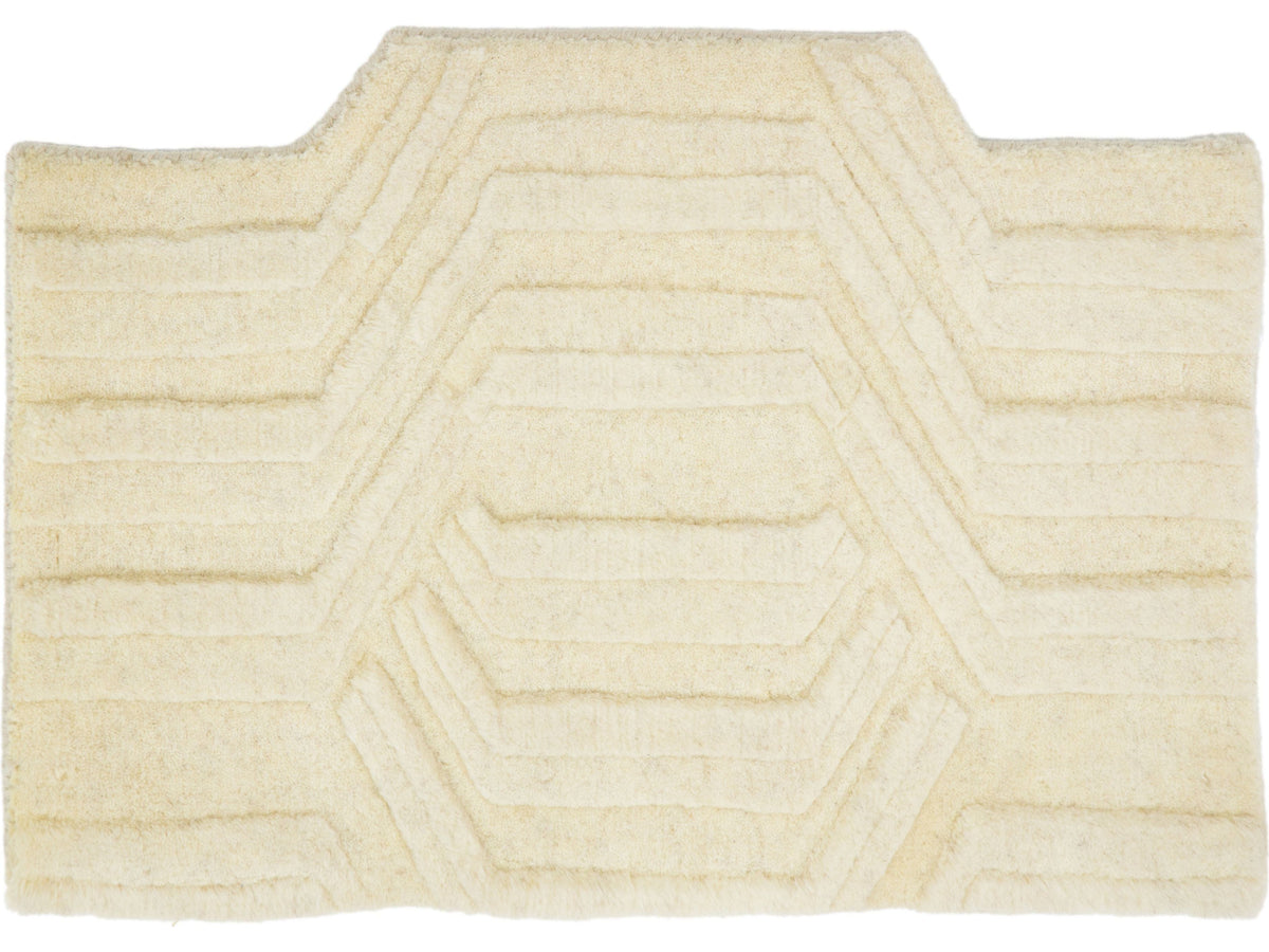 Modern Free-style Pastel Collection Wool Custom Rug