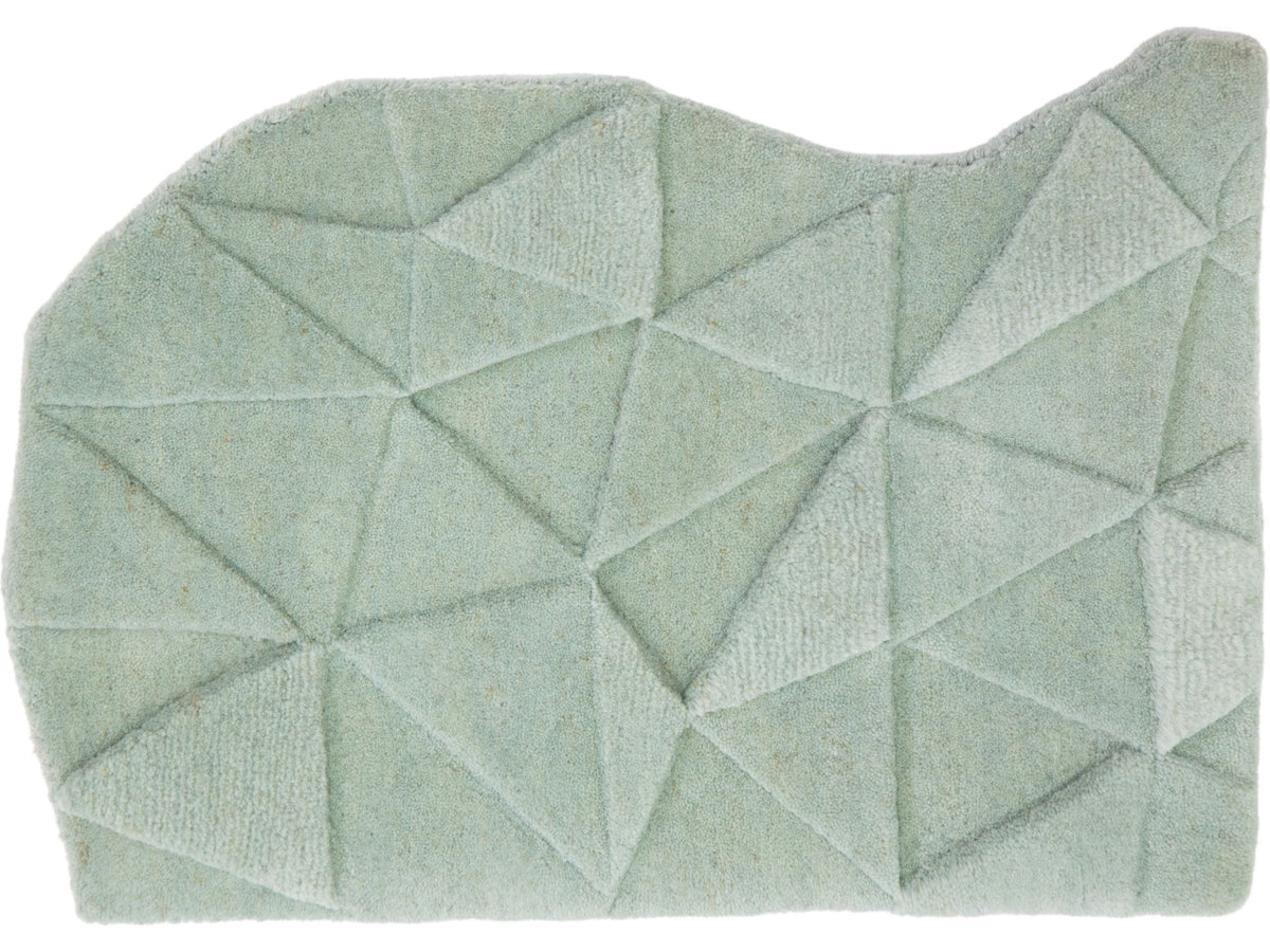 Modern Mosaico Pastel Collection Wool Custom Rug
