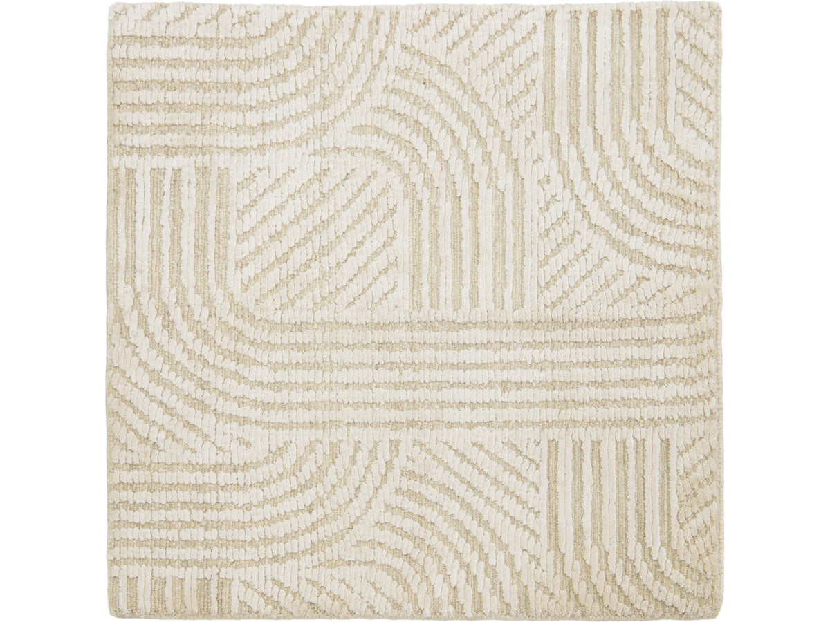 Modern Nepal Wool and Silk Custom Rug