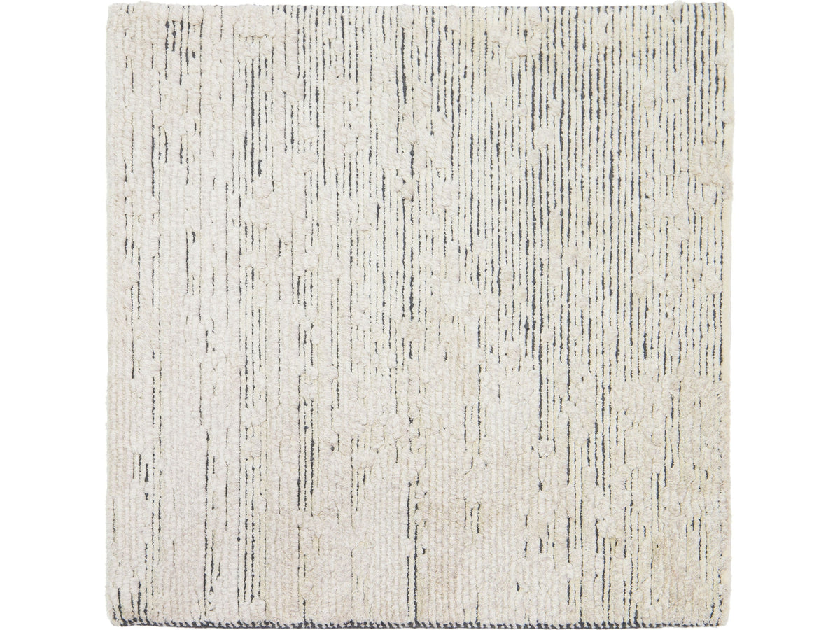 Modern Nepal Wool and Silk Custom Rug