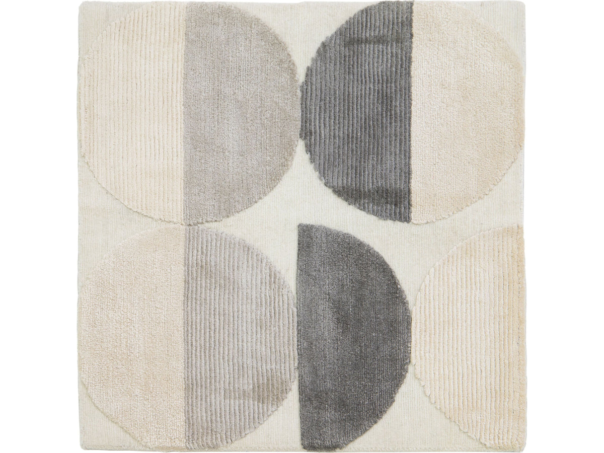 Modern Nepal Wool and Silk Custom Rug