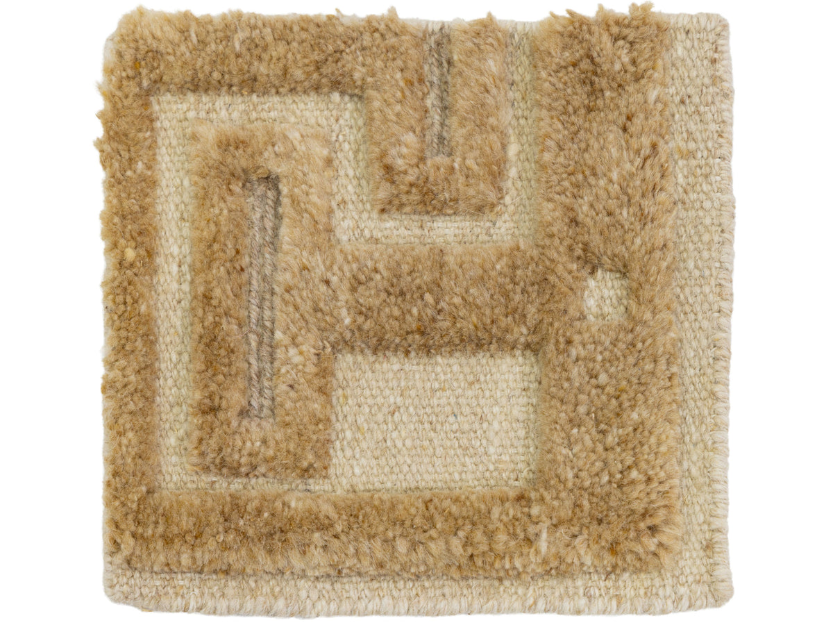 Modern High-Low Wool Custom Rug