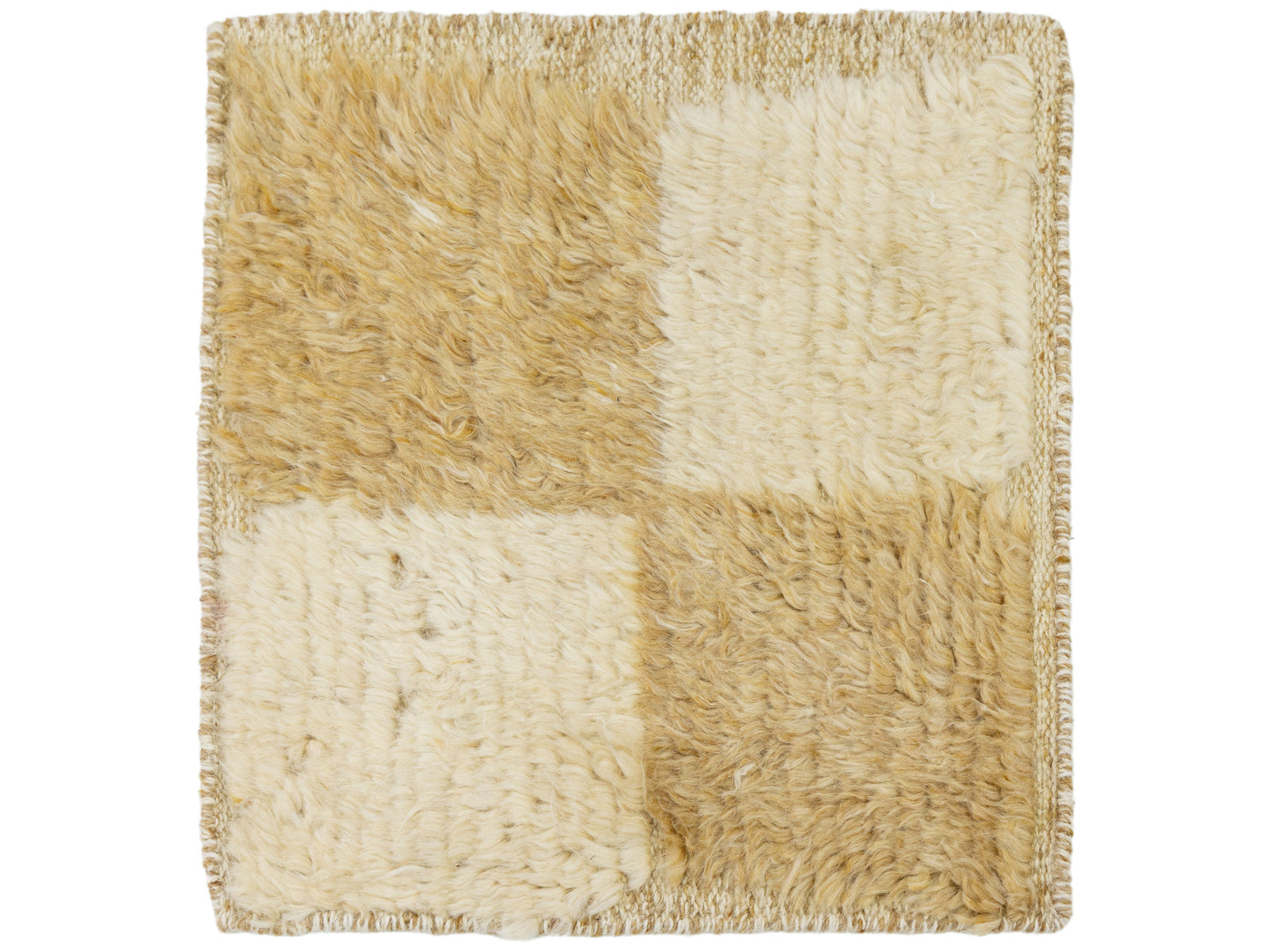 Modern Moroccan Wool Custom Rug