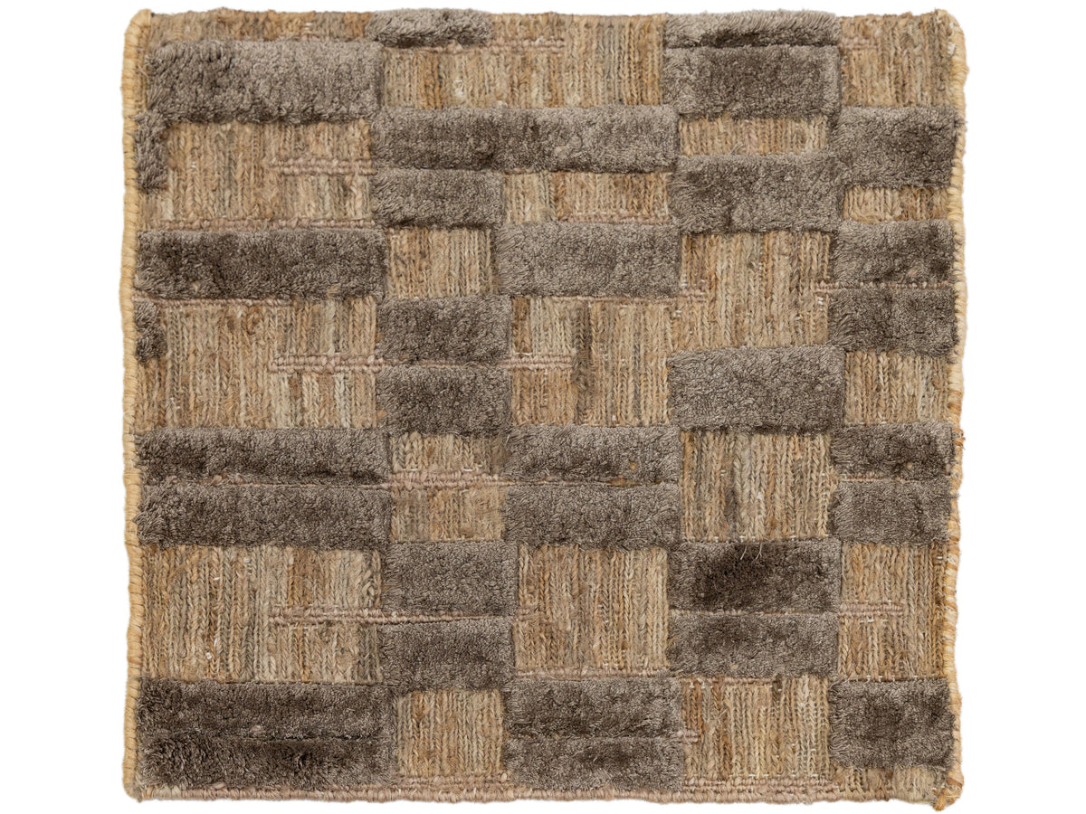 Modern Jute Custom Rug