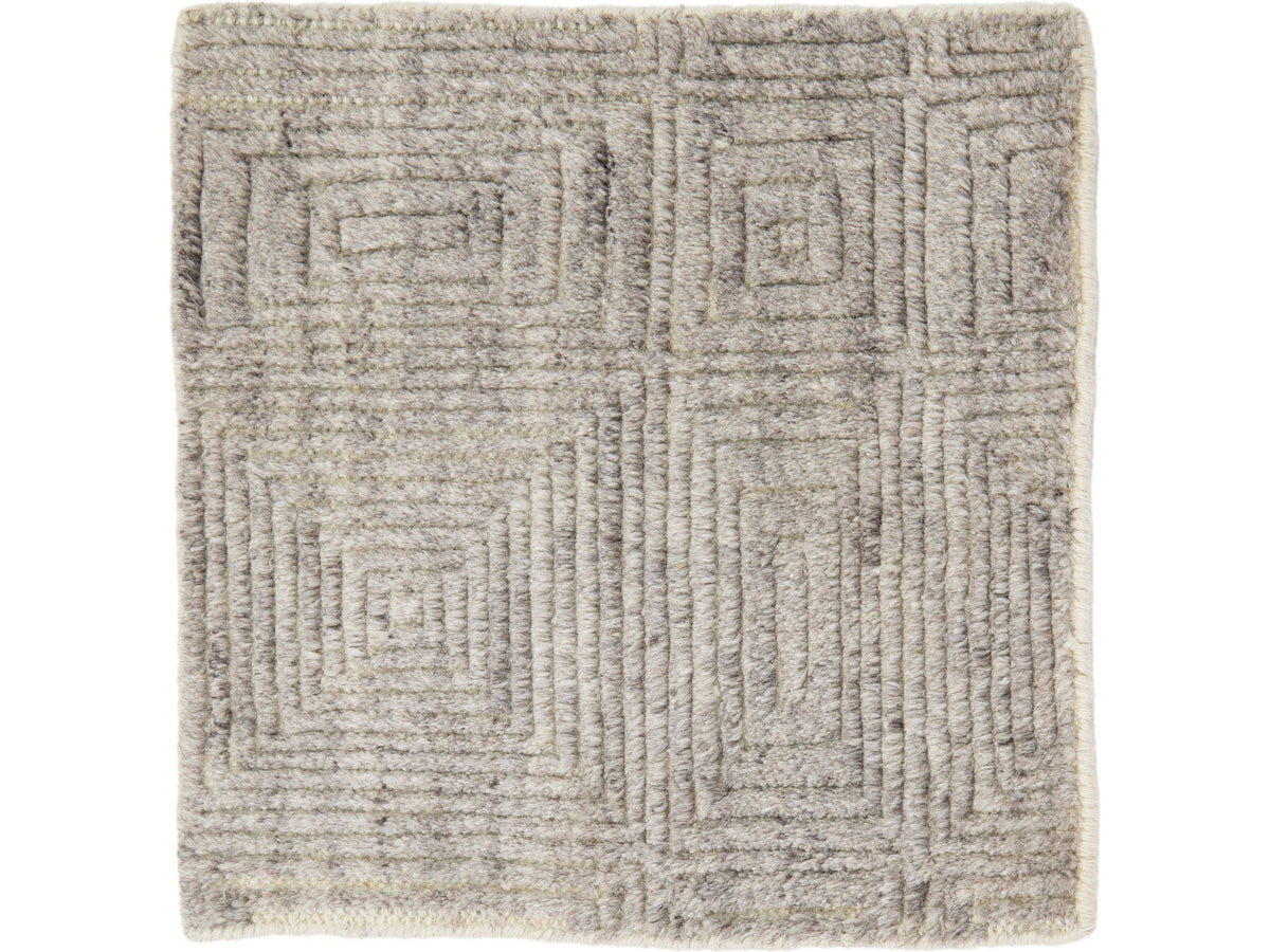 Modern Moroccan Wool Custom Rug