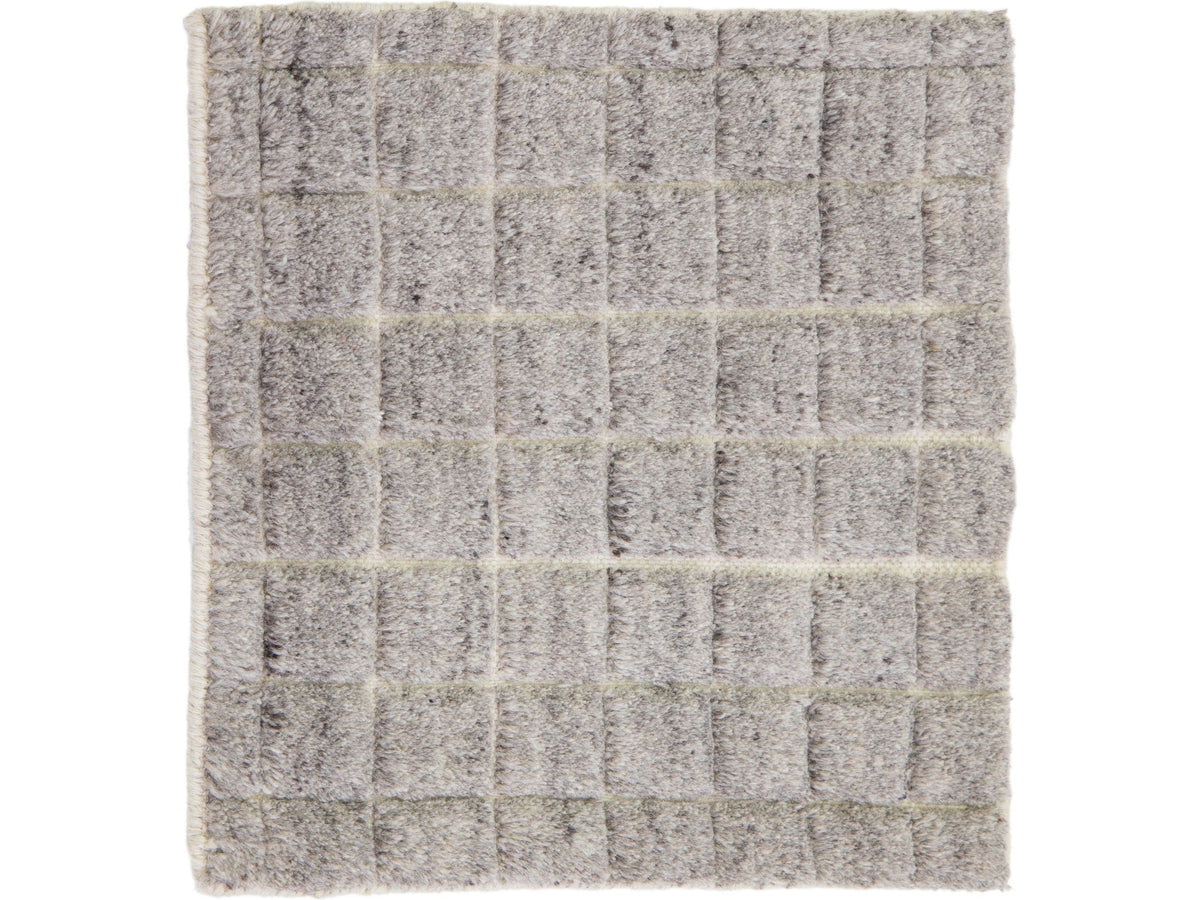 Modern Moroccan Wool Custom Rug