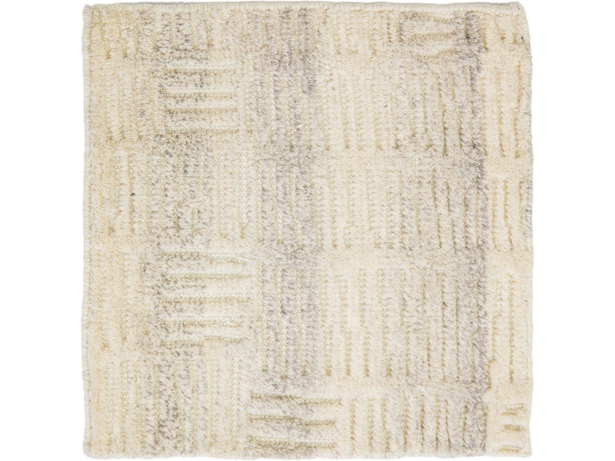 Modern Moroccan Wool Custom Rug