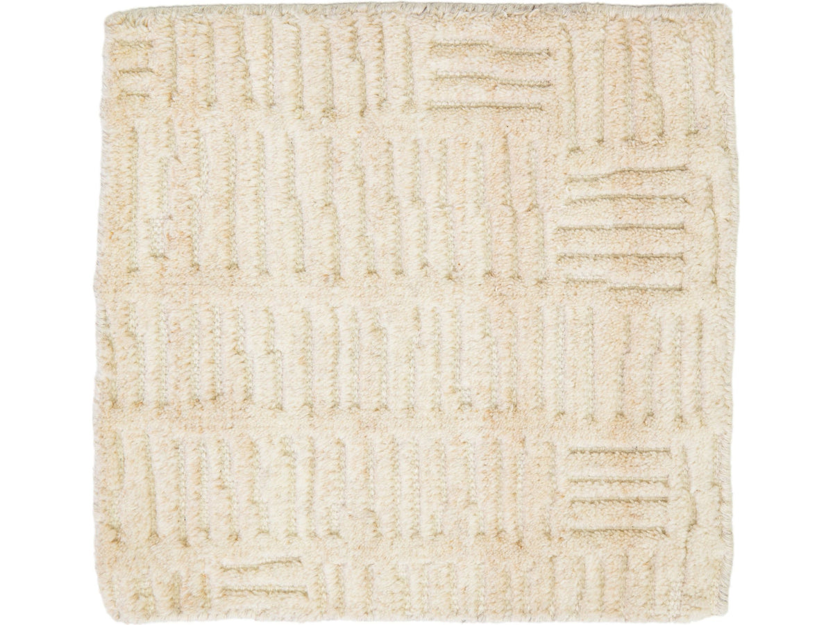 Modern Moroccan Wool Custom Rug