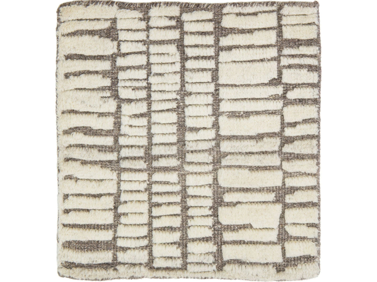 Modern Moroccan Wool Custom Rug