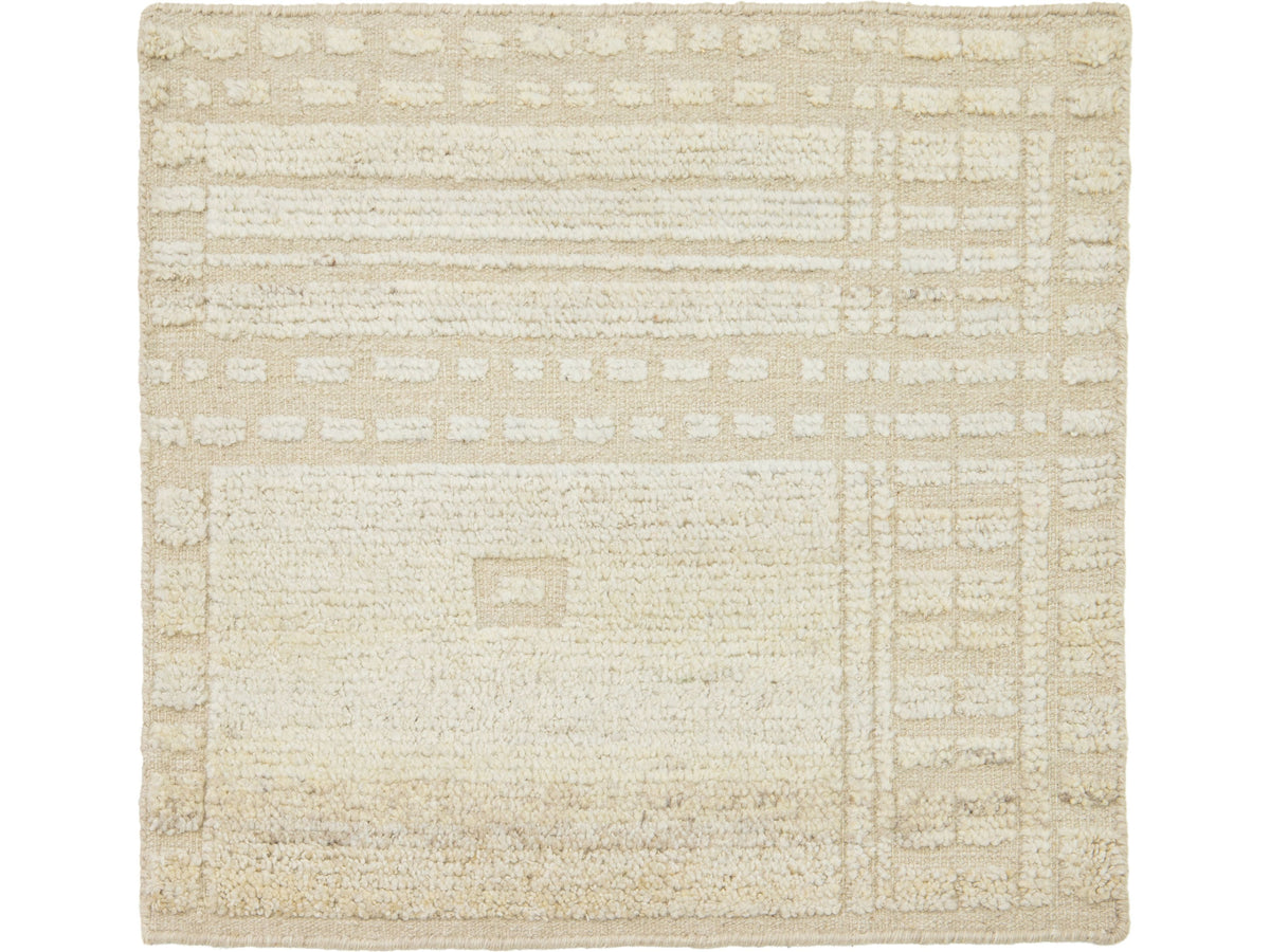 Modern Moroccan Wool Custom Rug