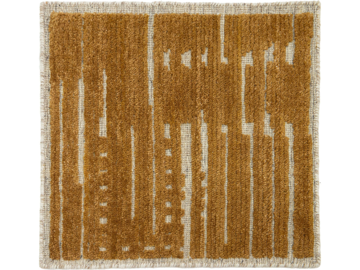 Modern Moroccan Wool Custom Rug