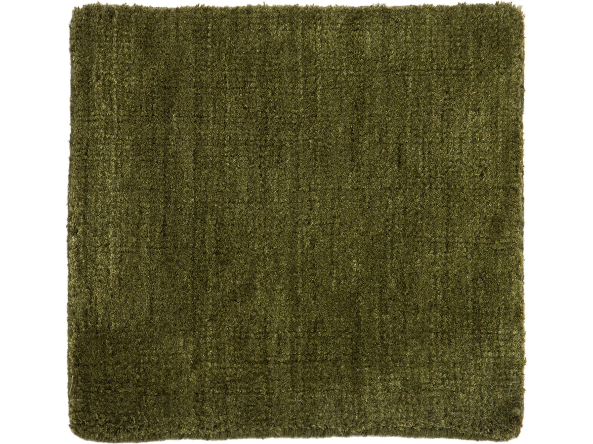 Modern Tibetan Wool and Silk Custom Rug