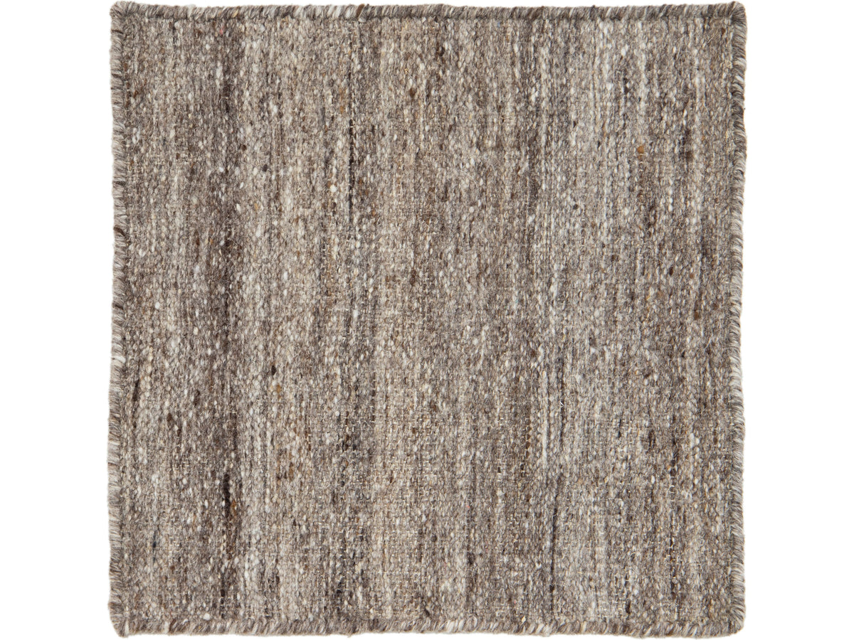 Modern Kilim Flatweave Wool Custom Rug