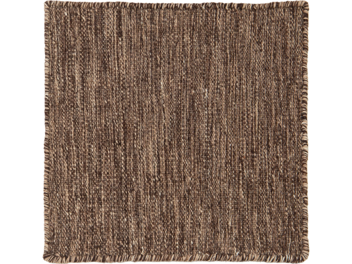 Modern Kilim Flatweave Wool Custom Rug