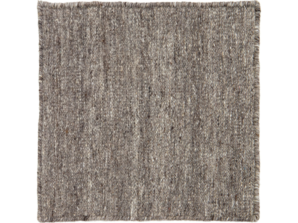 Modern Kilim Flatweave Wool Custom Rug