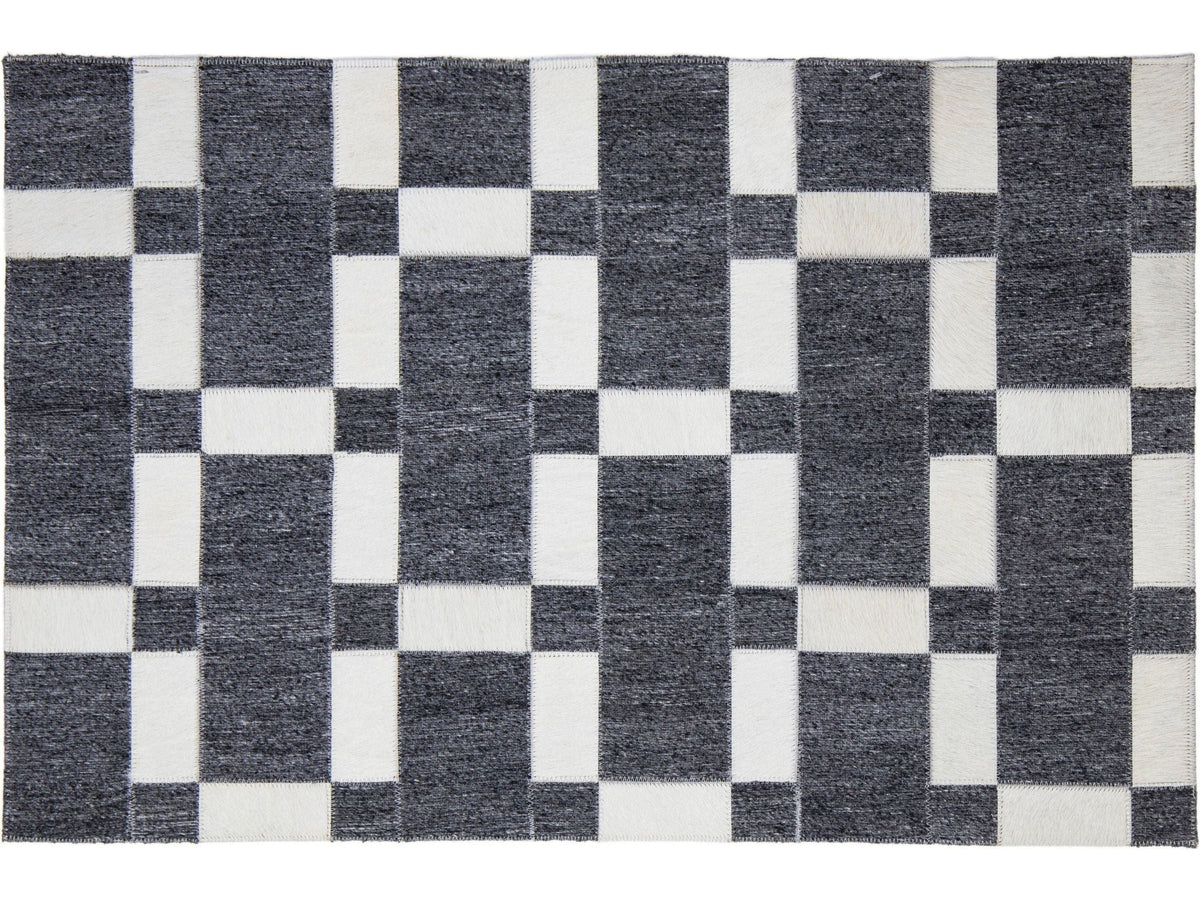 Modern Cowhide Custom Rug