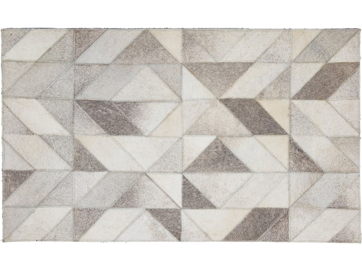Modern Cowhide Custom Rug