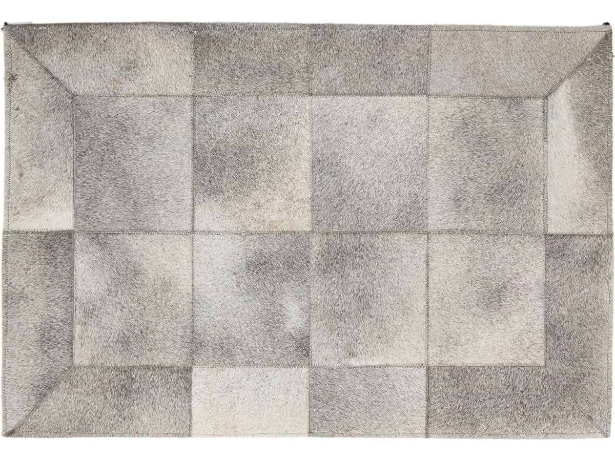 Modern Cowhide Custom Rug