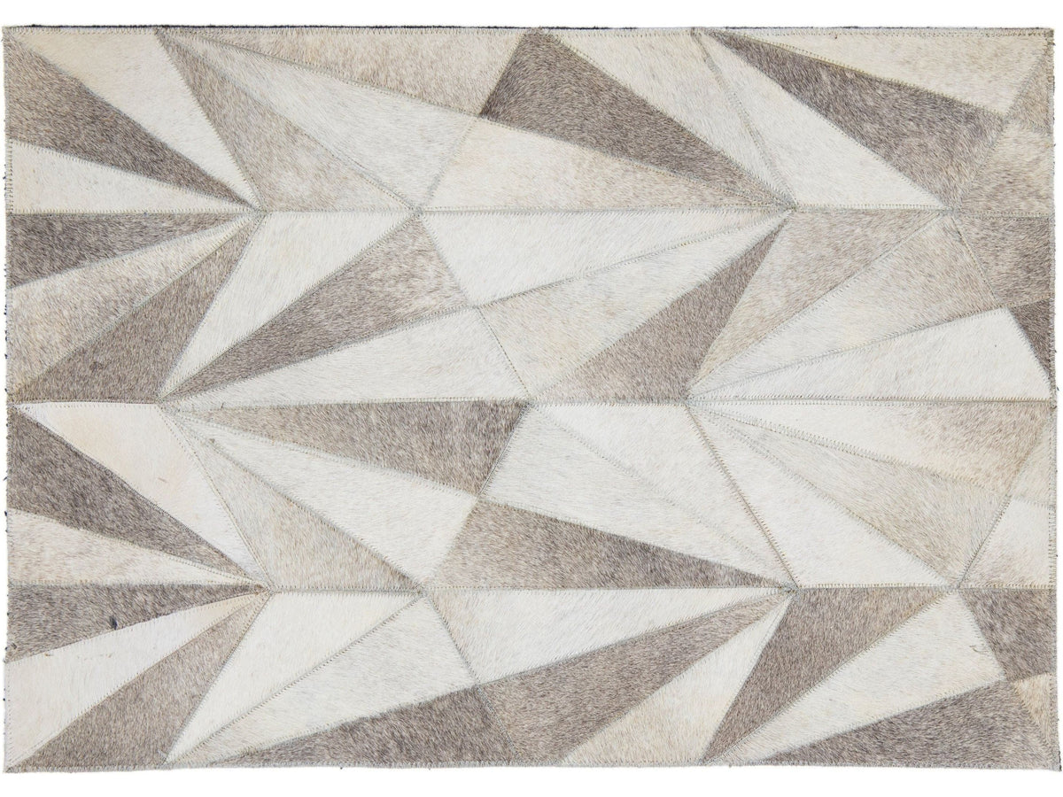 Modern Cowhide Custom Rug