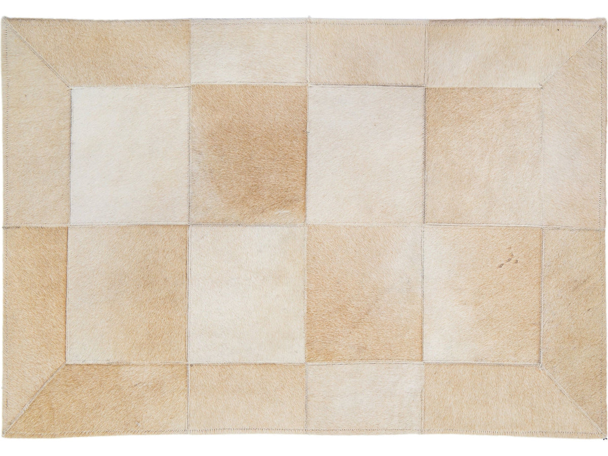 Modern Cowhide Custom Rug
