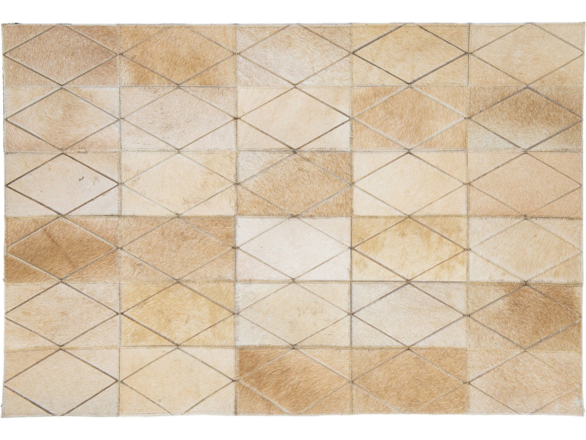 Modern Cowhide Custom Rug