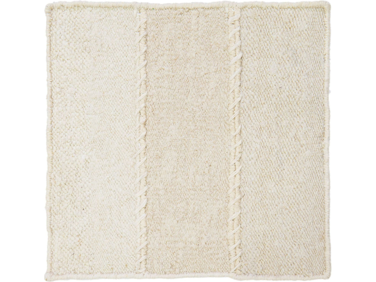 Modern Flatweave Linen Custom Rug