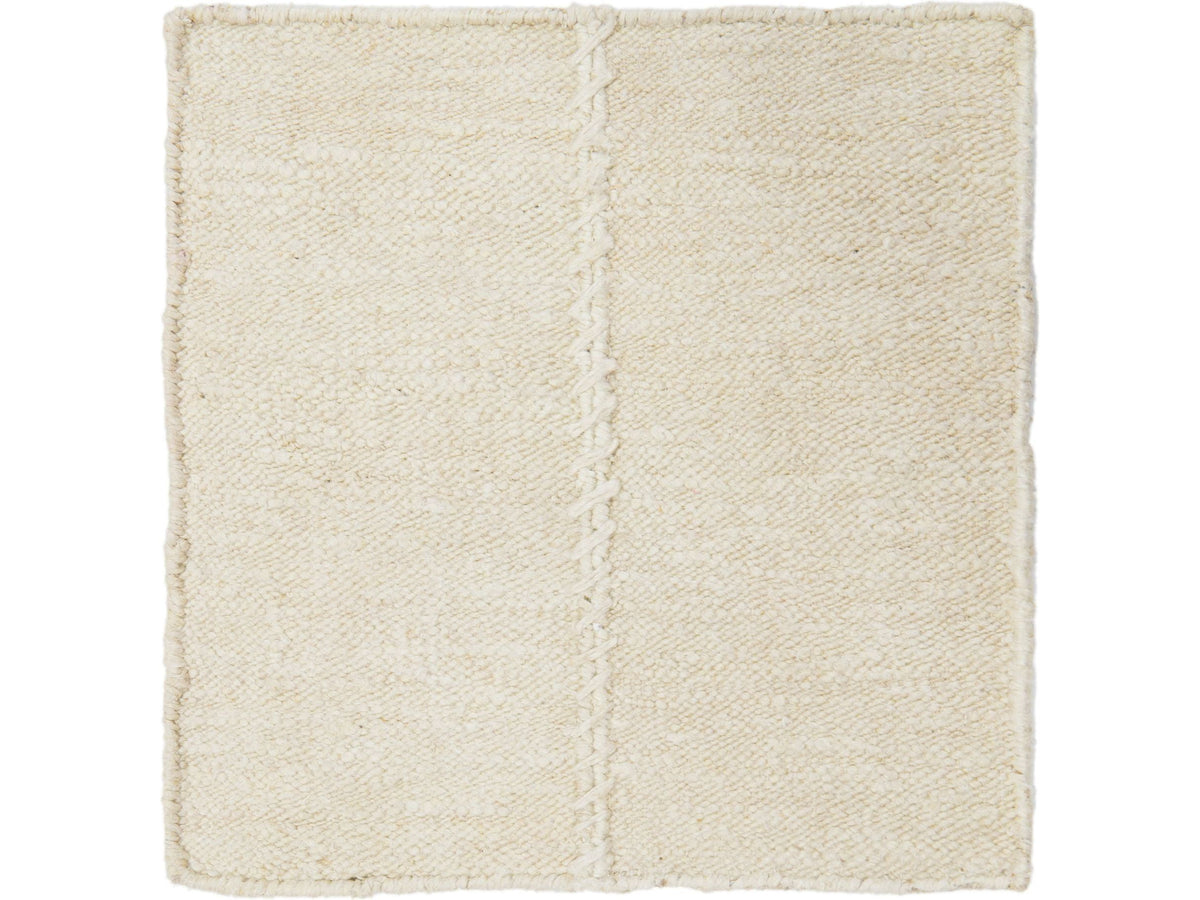 Modern Flatweave Linen Custom Rug