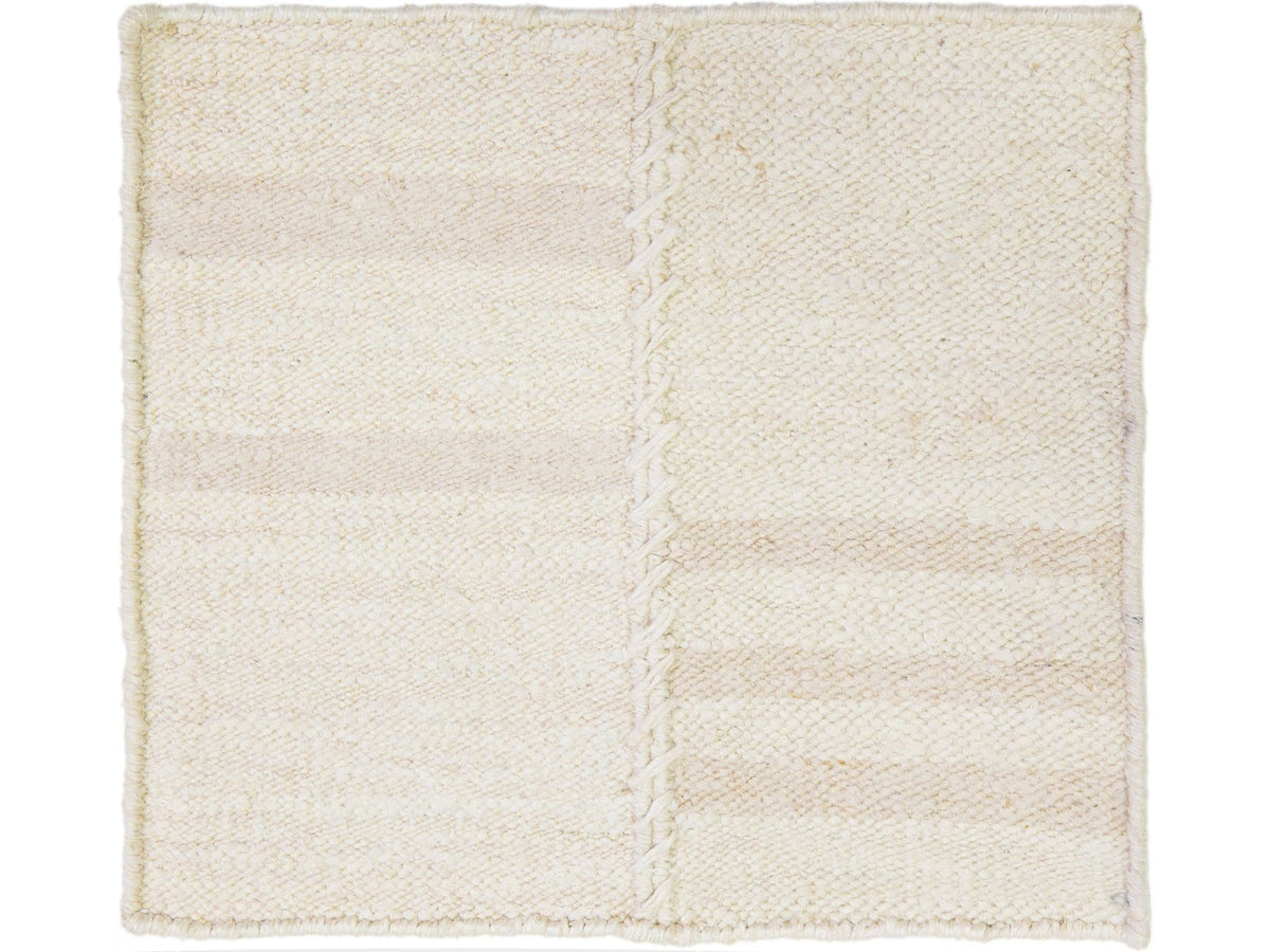 Modern Flatweave Linen Custom Rug
