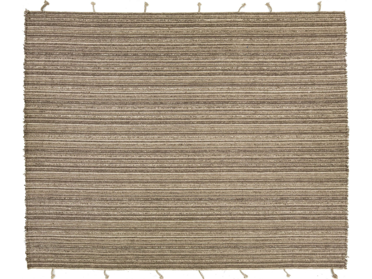 Modern Flatweave Kilim Wool Rug 12 X 15