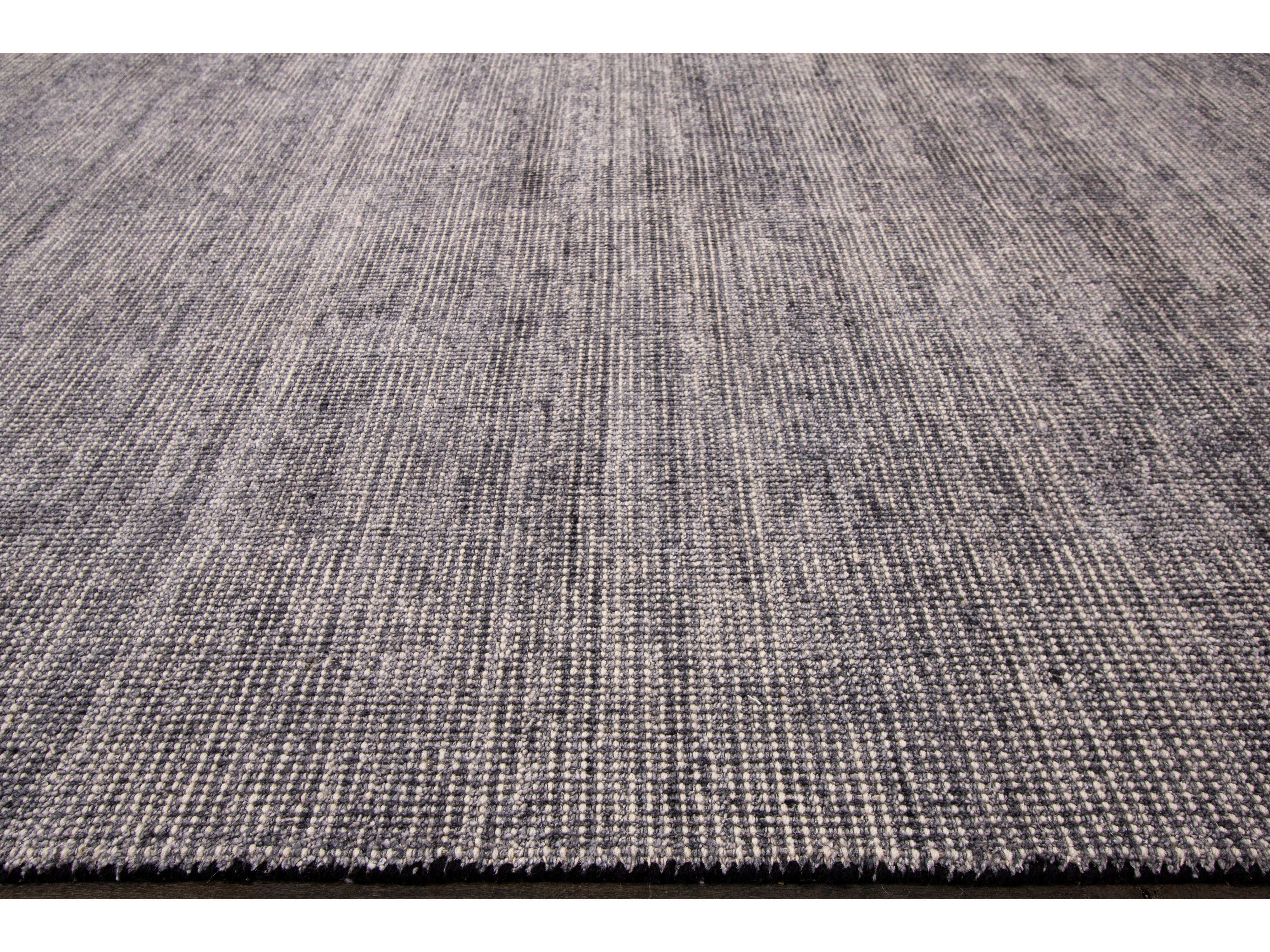 Modern Groove Collection Rug 10 x 14