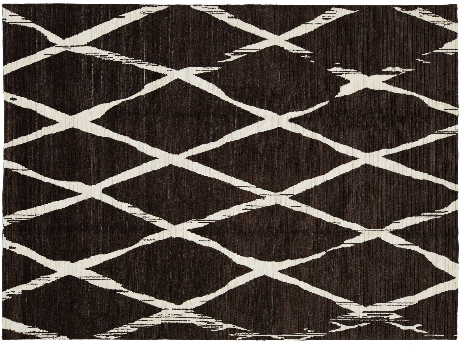 Modern Wool Rug 9 X 12