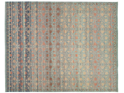 Modern Khotan Wool Rug 12 X 15