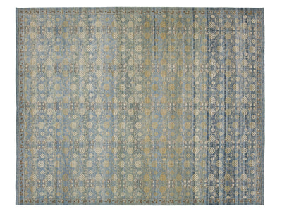 Modern Khotan Wool Rug 12 X 15