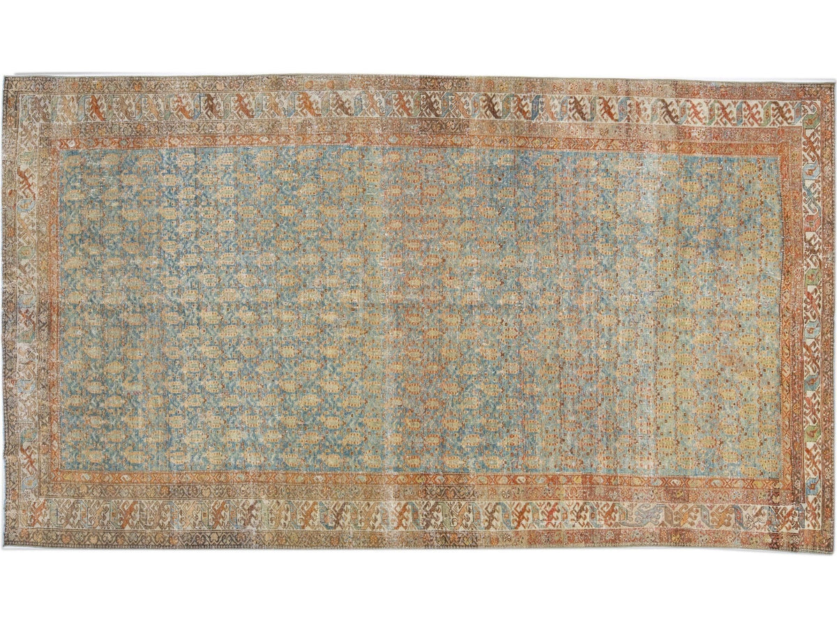 Antique Malayer Wool Rug 6 X 11