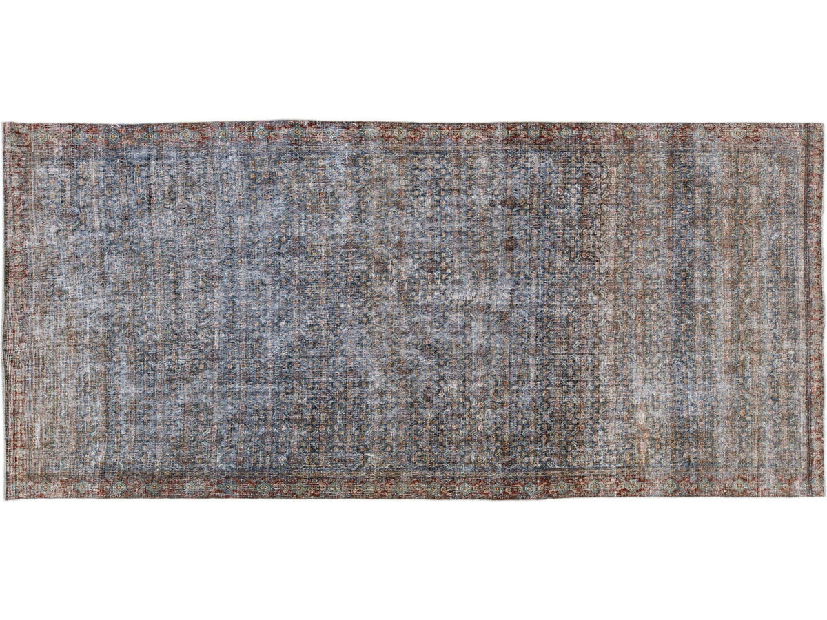 Antique Malayer Wool Rug 5 X 11