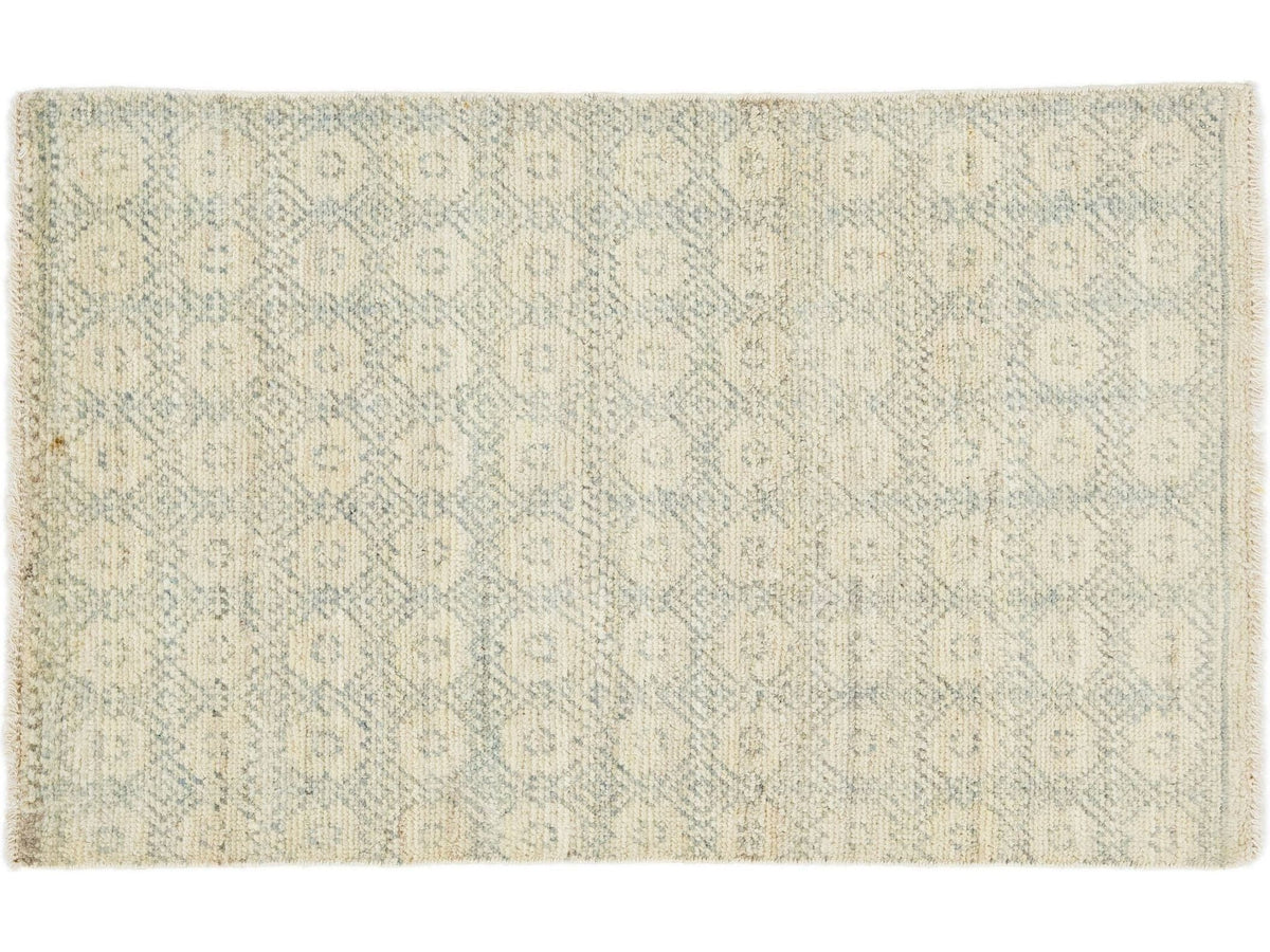 Modern Khotan Wool Custom Rug