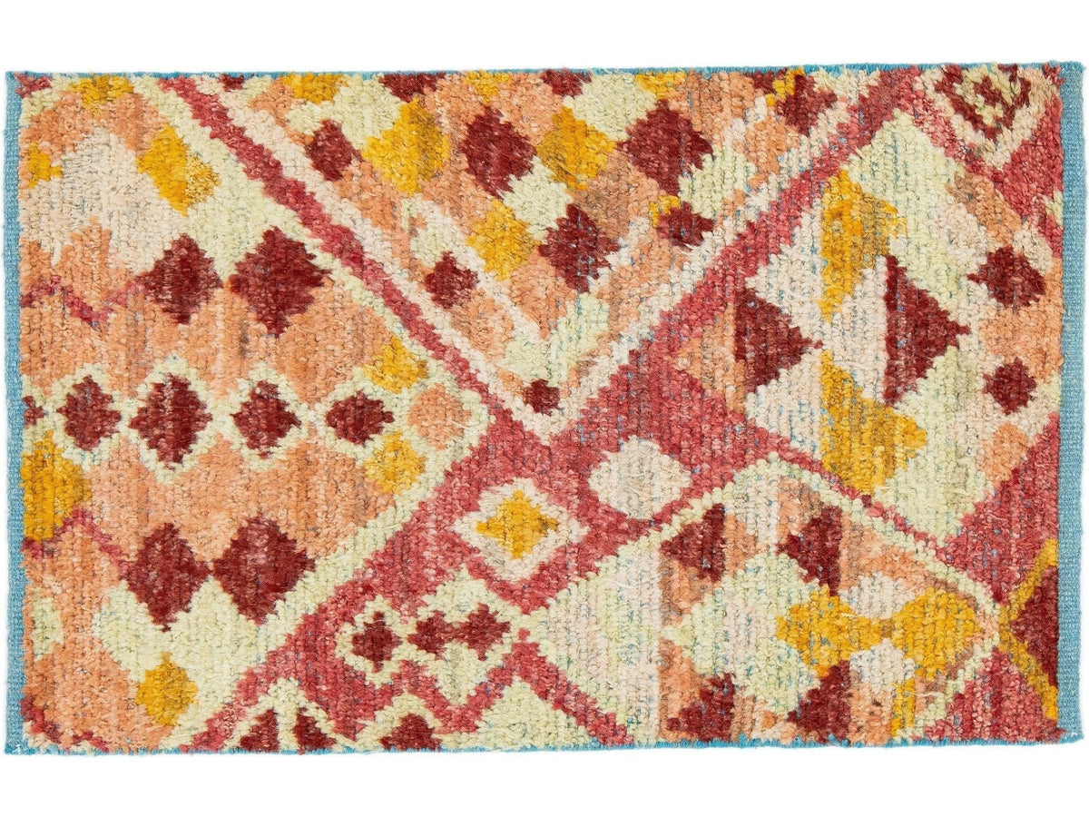 Modern Moroccan Berber Wool Custom Rug