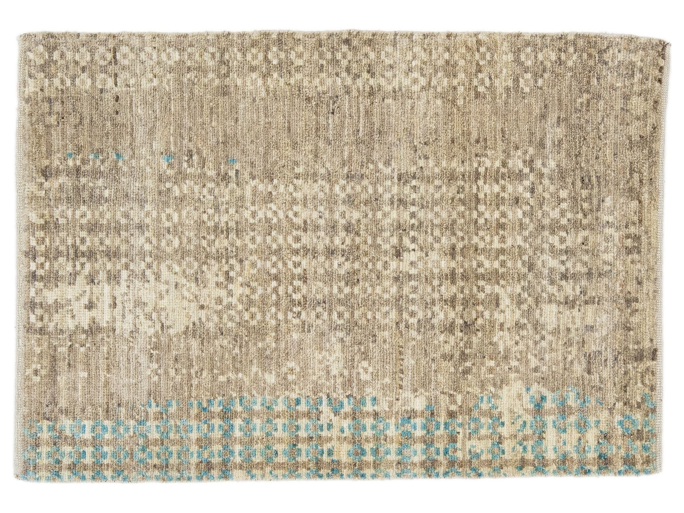 Modern All Over Custom Wool Rug