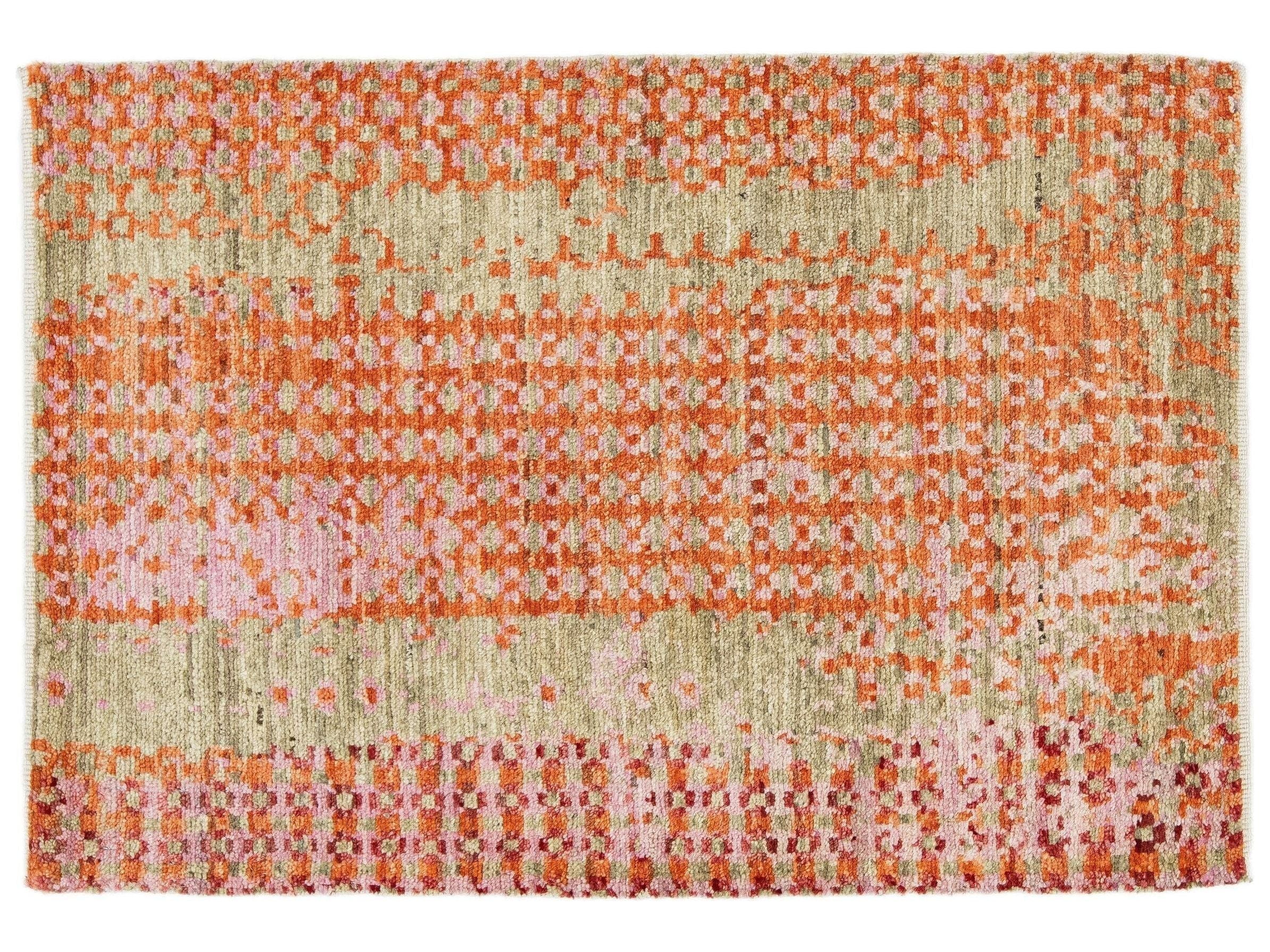 Modern All Over Custom Wool Rug
