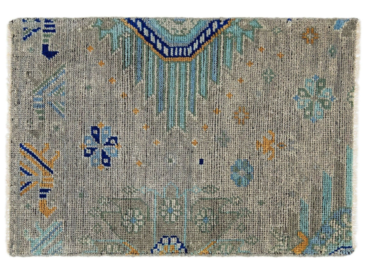 Transitional Khotan Custom Wool Rug