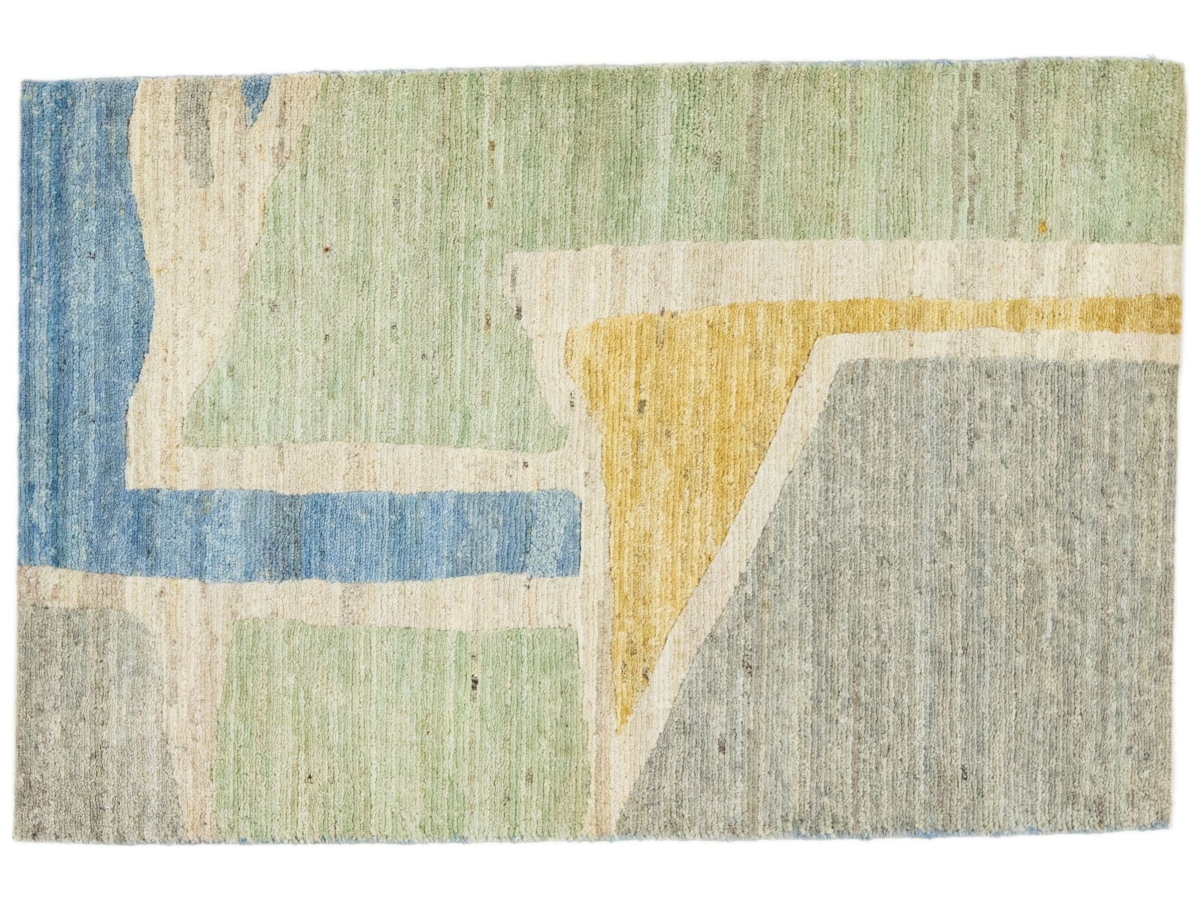 Modern Abstract Custom Wool Rug