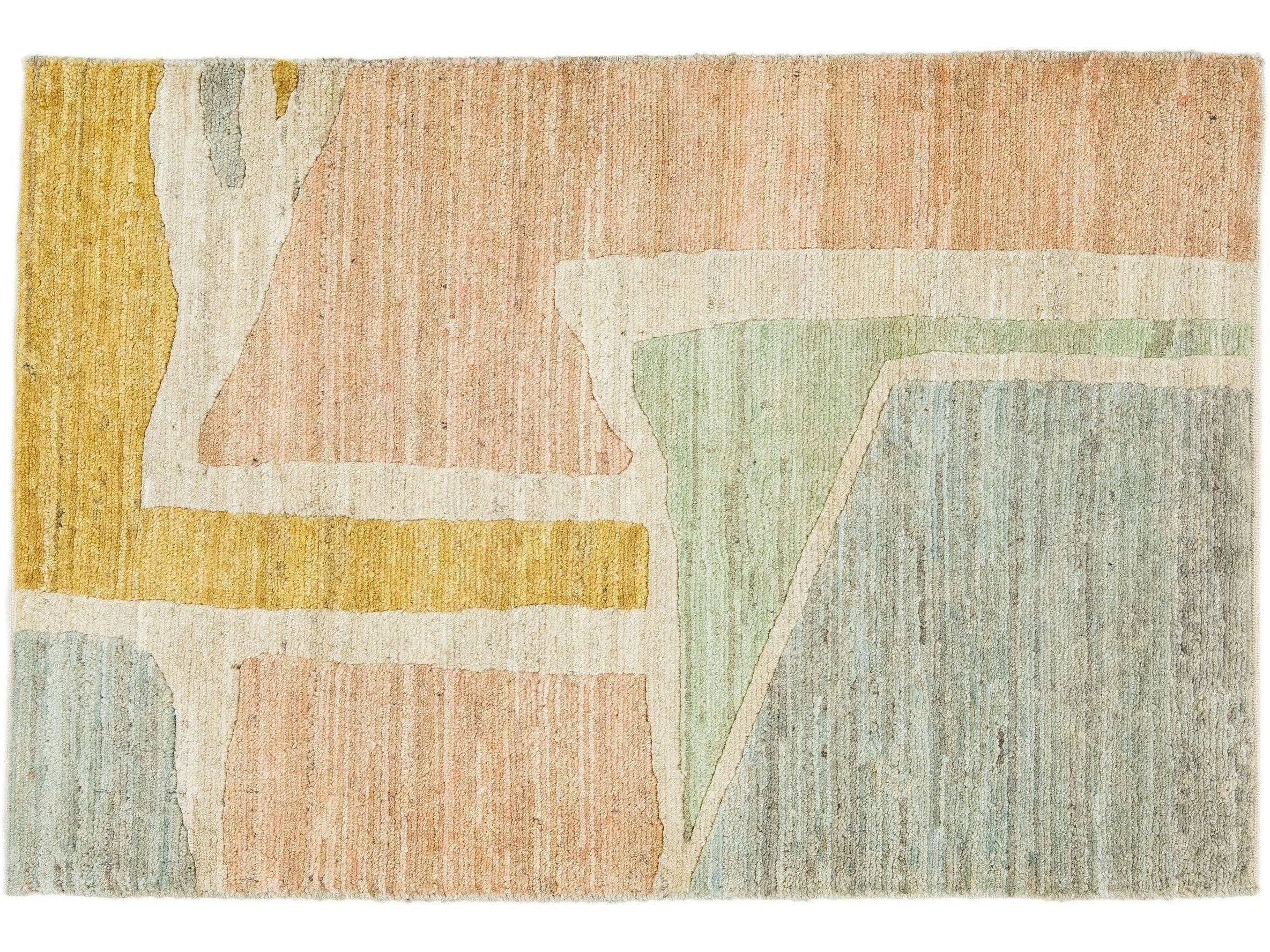 Modern Abstract Custom Wool Rug